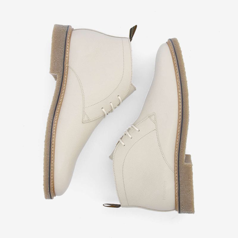 DUBLIN DESERT M - GRAINED LEATHER - BEIGE